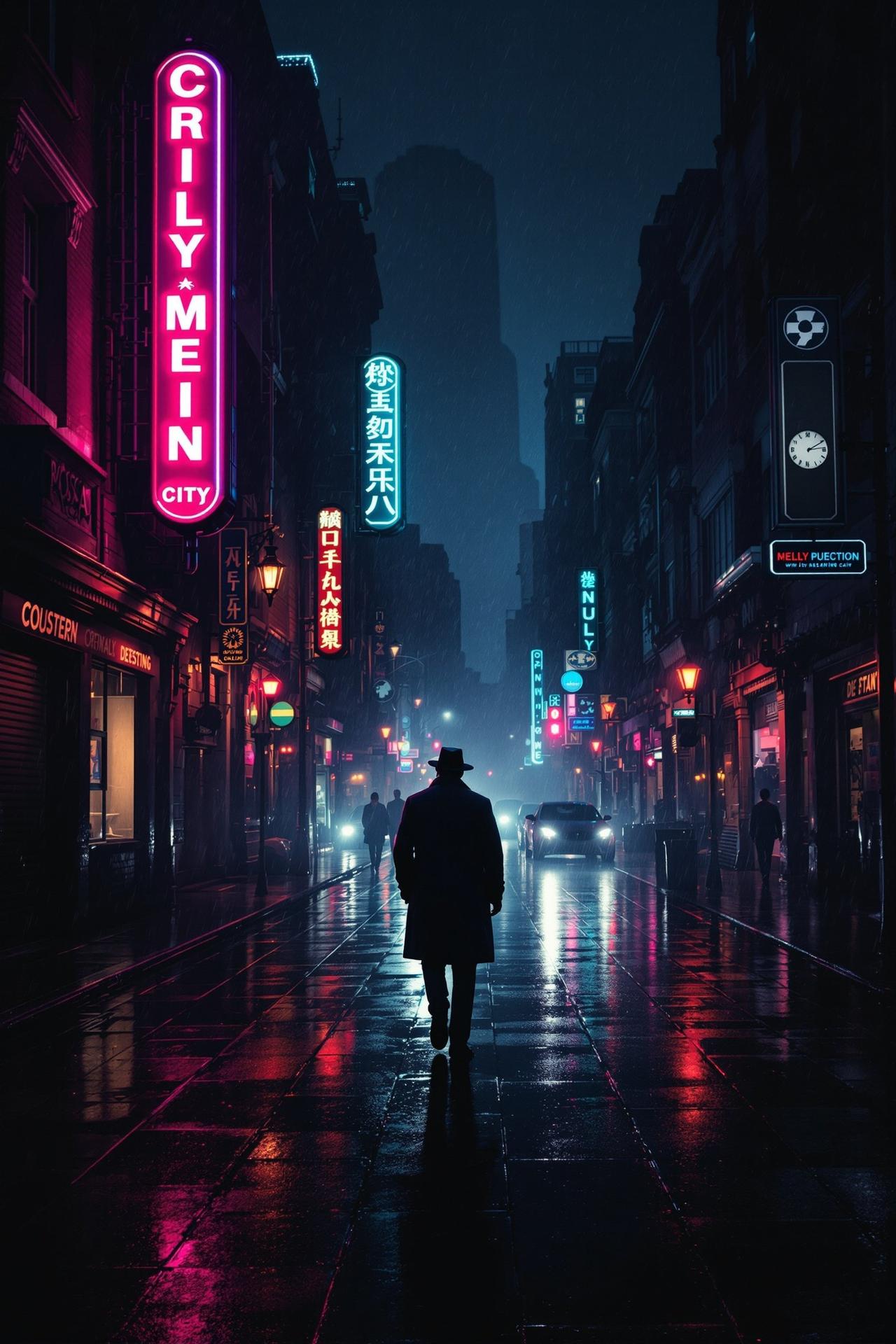 4虎影院热播推荐电影《都市夜行》高清海报,悬疑犯罪力作